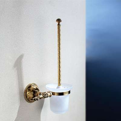 Italian European luxury bathroom accessories towel rail toilet paper holder toilet brush holder hanger toilet brush