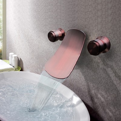 Roman 3 hole basin mixer taps stainless steel faucet tap bathroom design MLFALLS